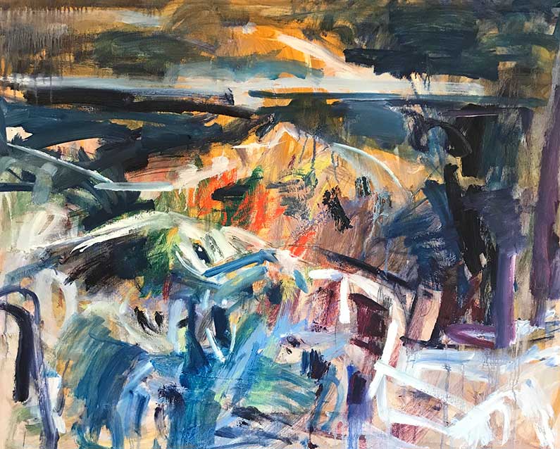 Susanne Purviance - Schlafende, 80x100 cm, Öl auf Leinwand, 2023 Susanne Purviance - Schlafende, 80x100 cm, Öl auf Leinwand, 2023